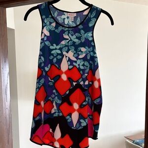 Peter Pilotto for Target Multicolor Floral Tank Top